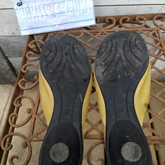 vintage 90s ballet style leather mule - Picture 5 of 9